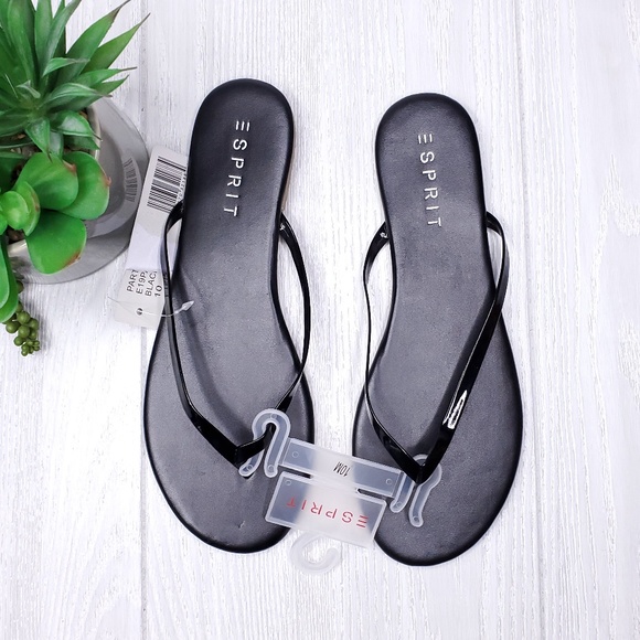 Esprit Shoes Esprit Party Flip Flop Thong Sandals Nwt Poshmark